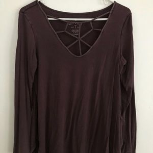 AE Purple, SUPER SOFT stylish long sleeve!